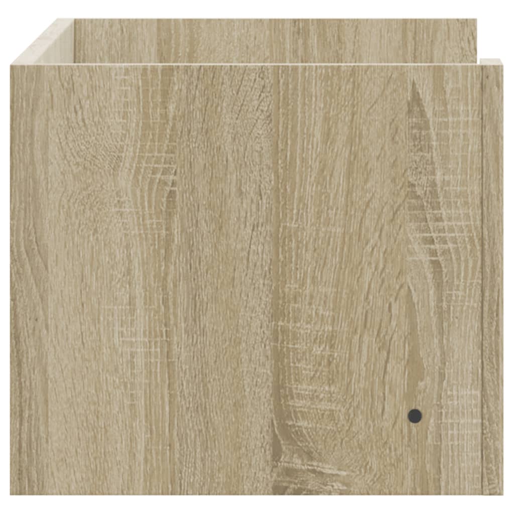 Étagère murale chêne sonoma 70,5x35x30,5 cm bois d'ingénierie