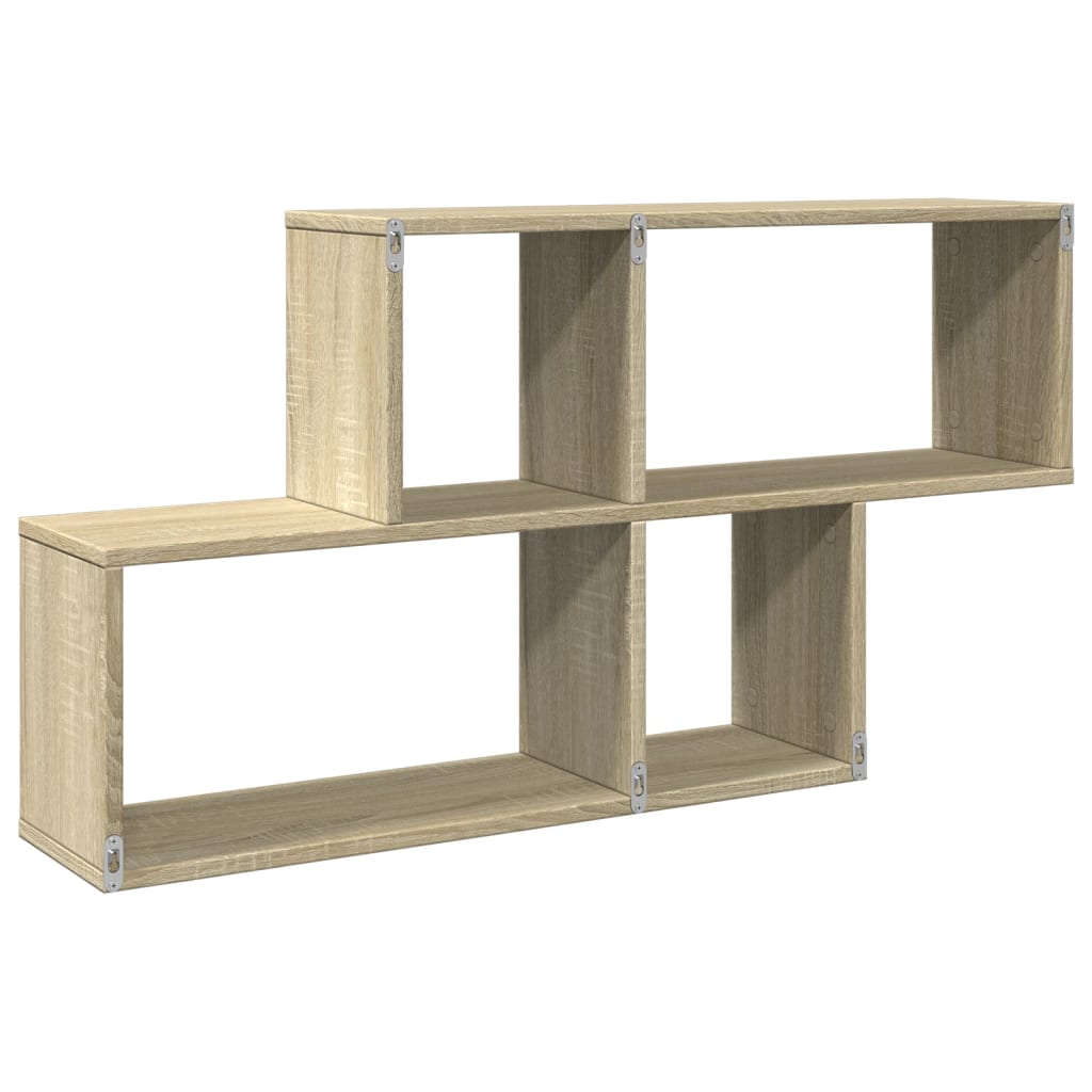 Étagère murale chêne sonoma 100x20x53 cm bois d'ingénierie