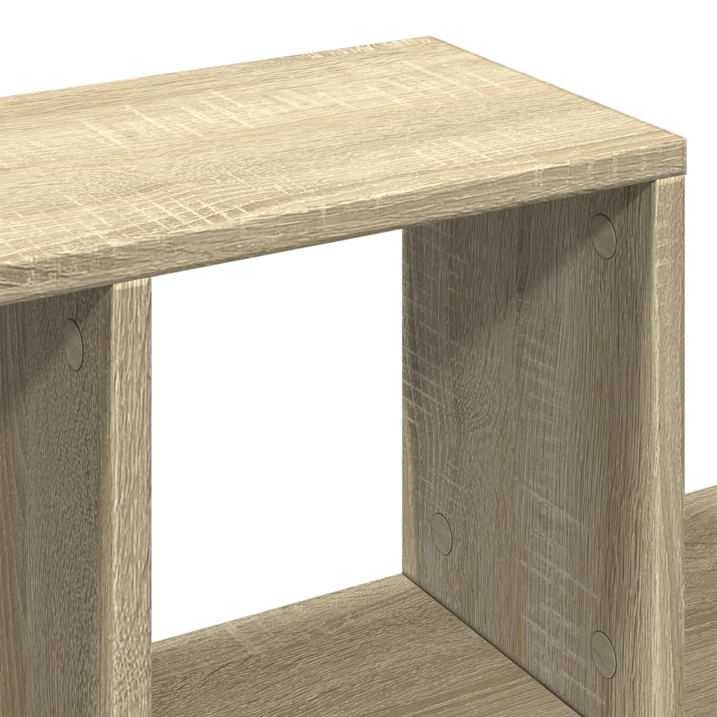 Étagère murale chêne sonoma 100x20x53 cm bois d'ingénierie