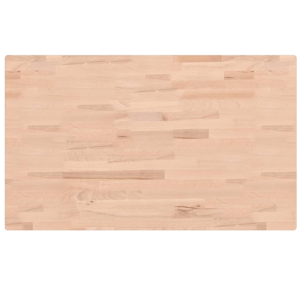 Étagère de vasque murale acier et bois massif de hêtre