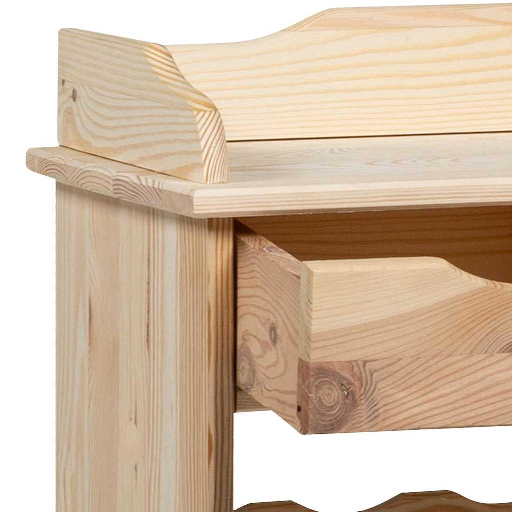 Étagère à vin 90 x 60 x 30 cm Bois de pin massif