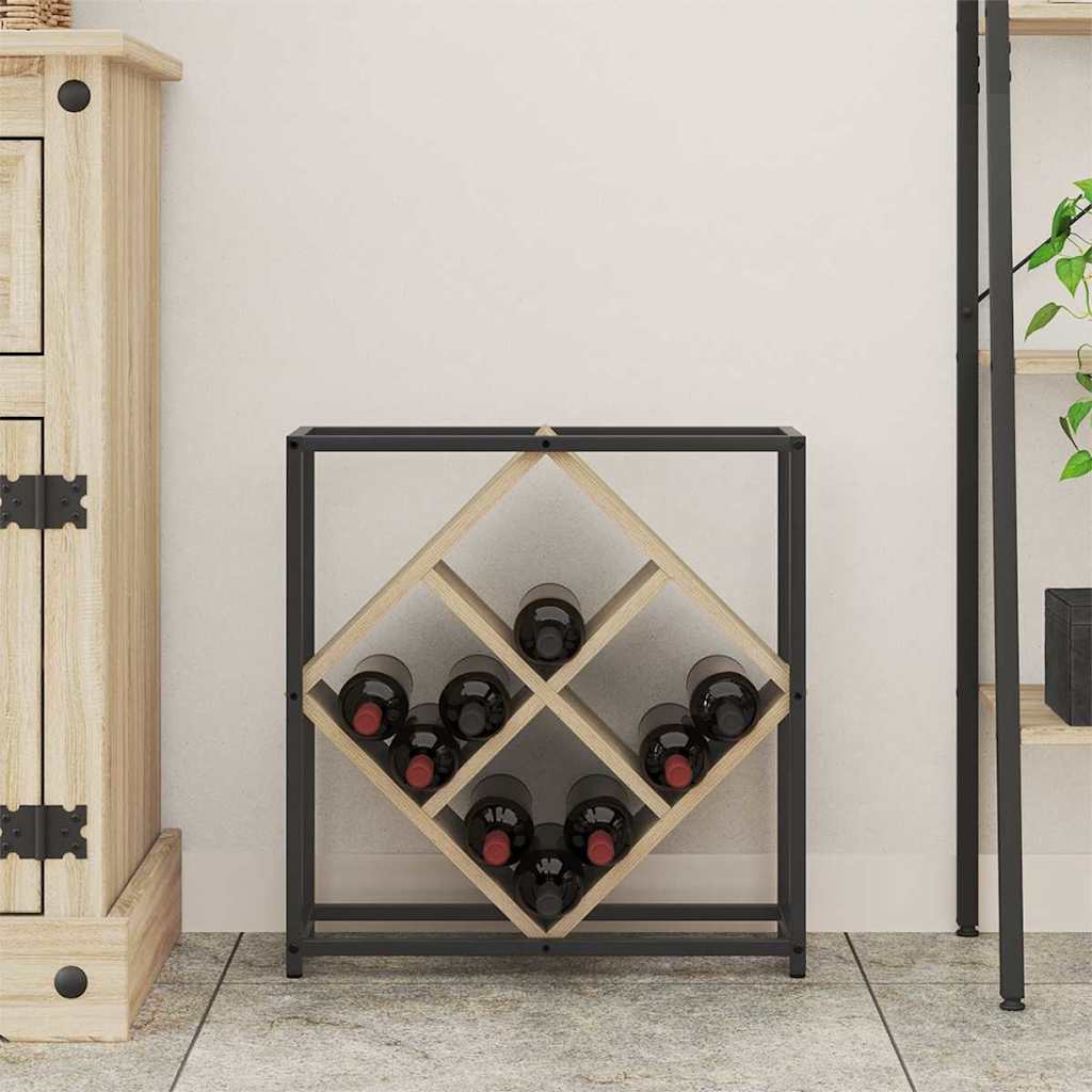 Étagère à vin Chêne sonoma 51 x 18 x 52,5 cm Bois d'ingénierie