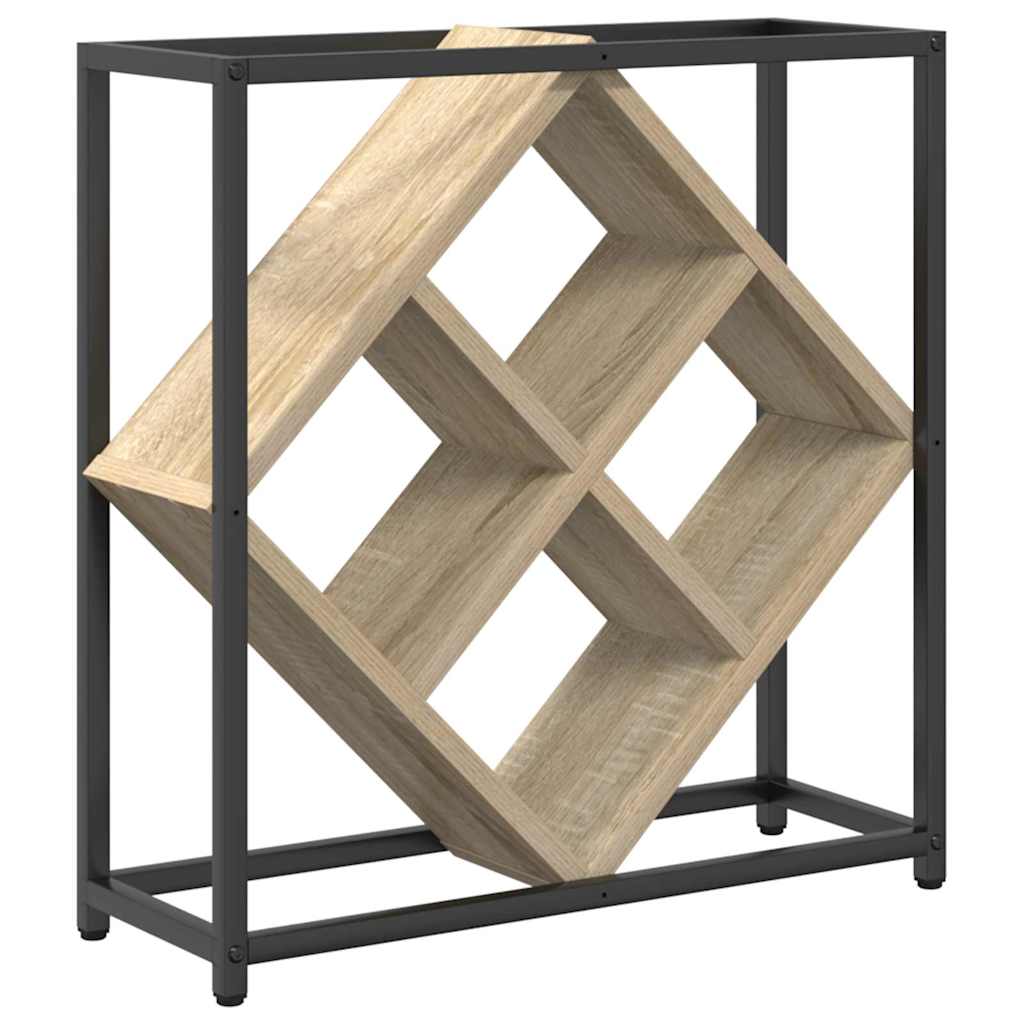 Étagère à vin Chêne sonoma 51 x 18 x 52,5 cm Bois d'ingénierie