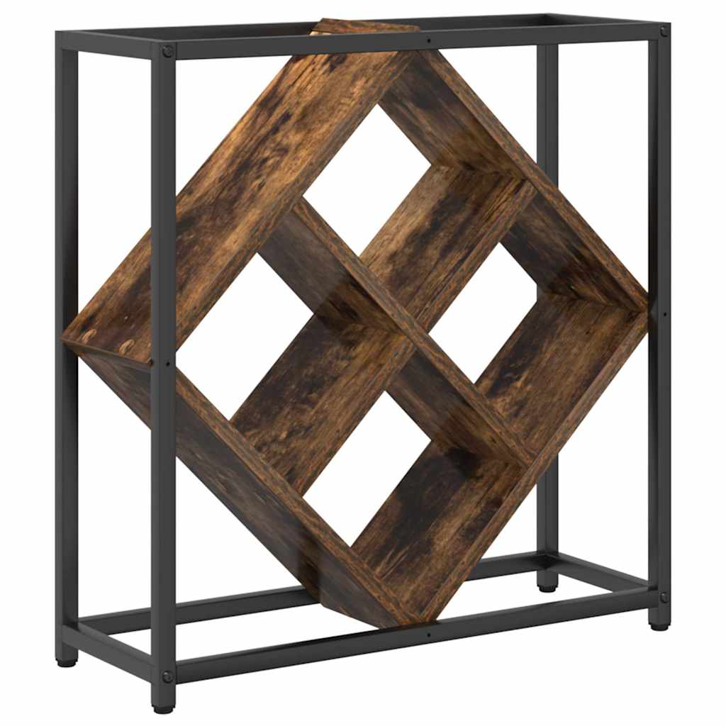 Étagère à vin Chêne fumé 51 x 18 x 52,5 cm Bois d'ingénierie