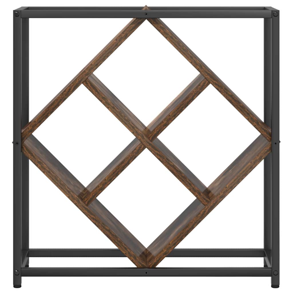Étagère à vin Chêne fumé 51 x 18 x 52,5 cm Bois d'ingénierie