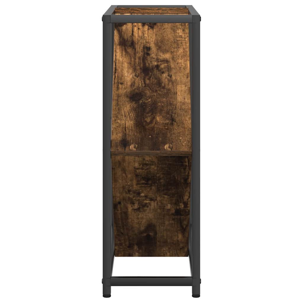 Étagère à vin Chêne fumé 51 x 18 x 52,5 cm Bois d'ingénierie