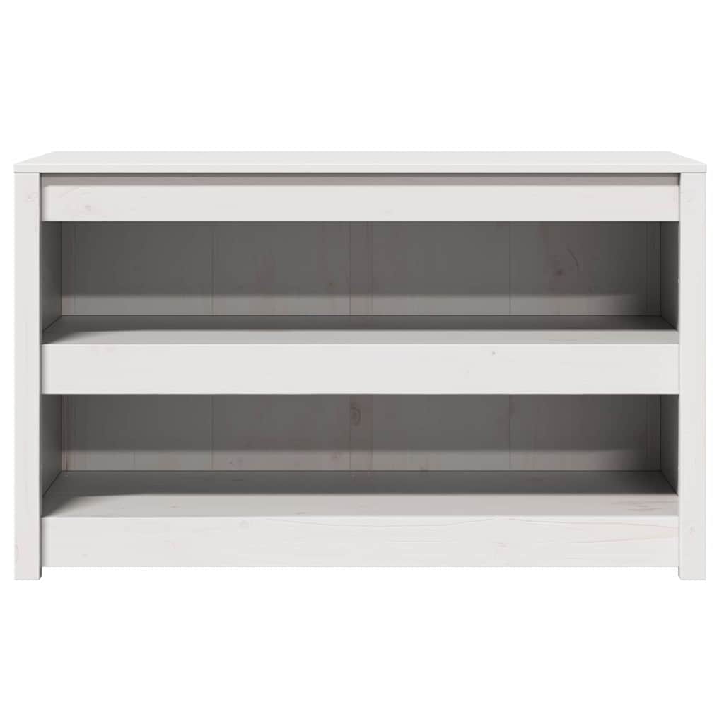 Armoire de cuisine Blanc 106 x 55 x 64 cm Bois de pin massif