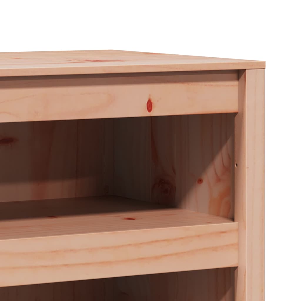 Armoire de cuisine Marron 106 x 55 x 64 cm Bois de pin massif