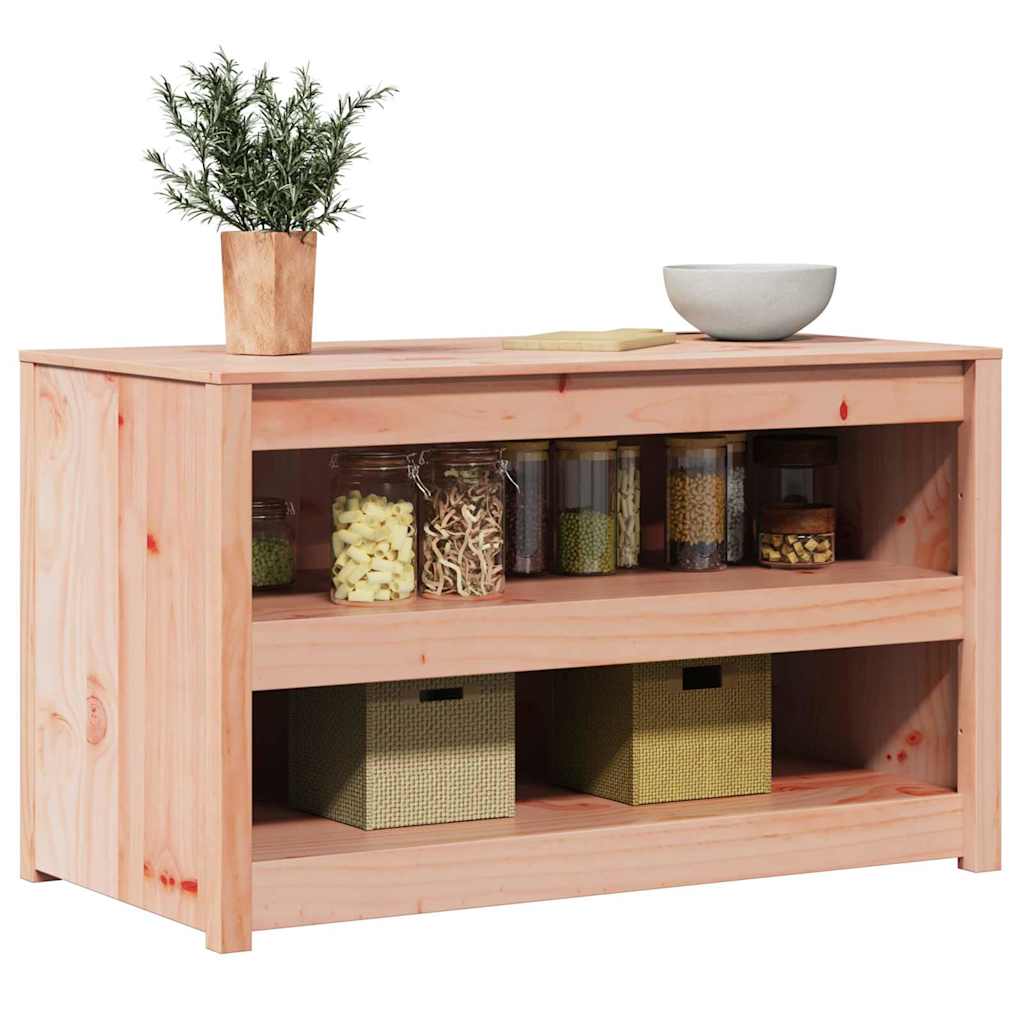 Armoire de cuisine Marron 106 x 55 x 64 cm Bois de pin massif