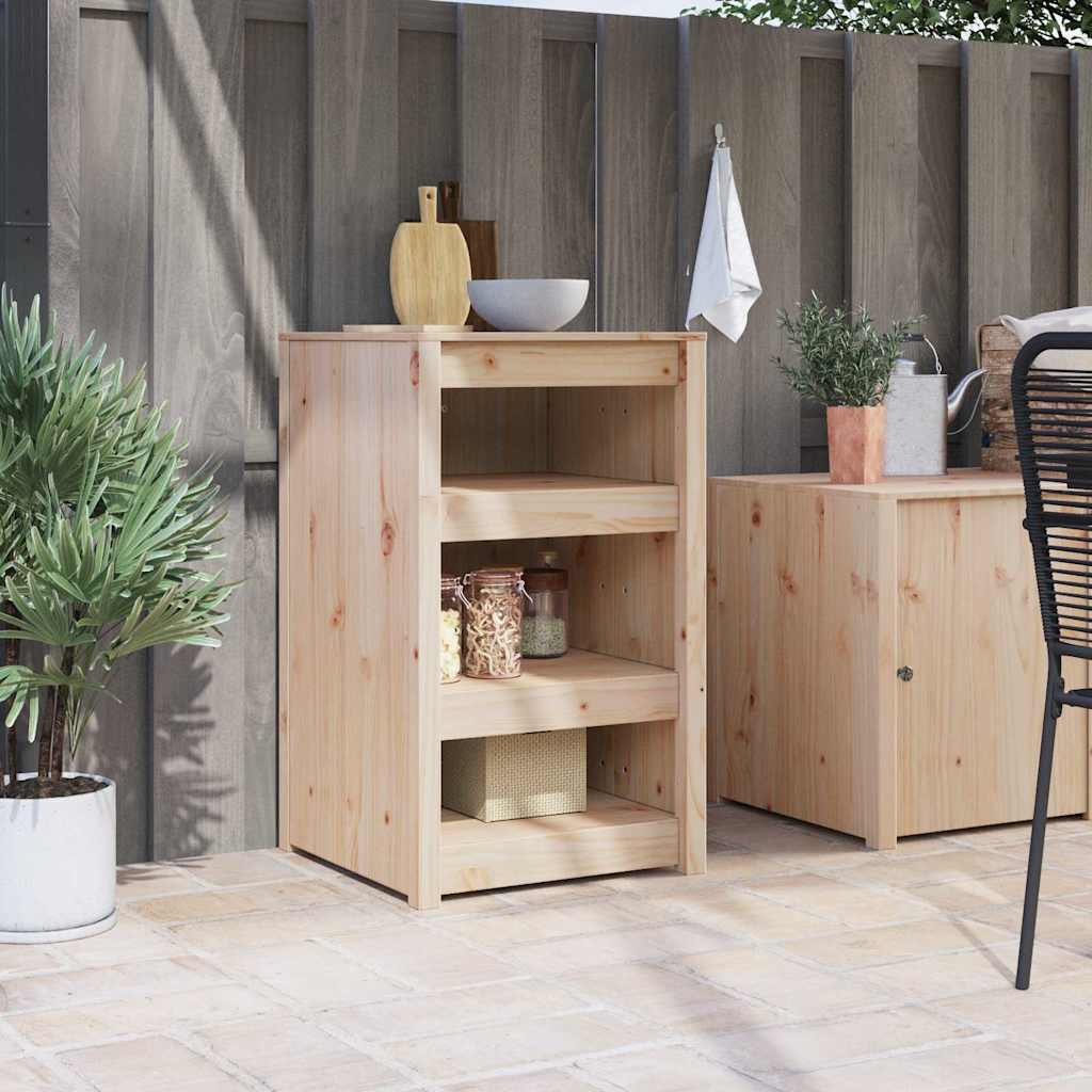 Armoire de cuisine Marron 55 x 55 x 92 cm Bois de pin massif