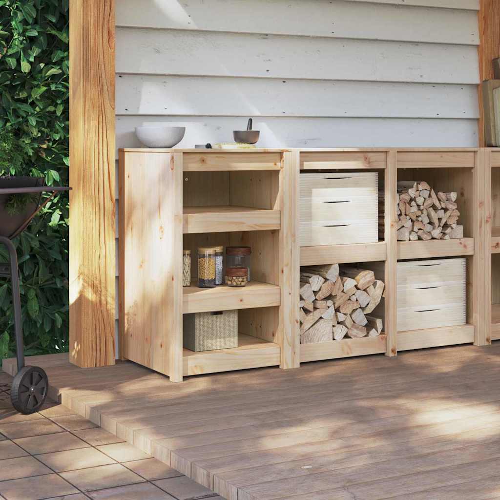 Armoire de cuisine Marron 55 x 55 x 92 cm Bois de pin massif