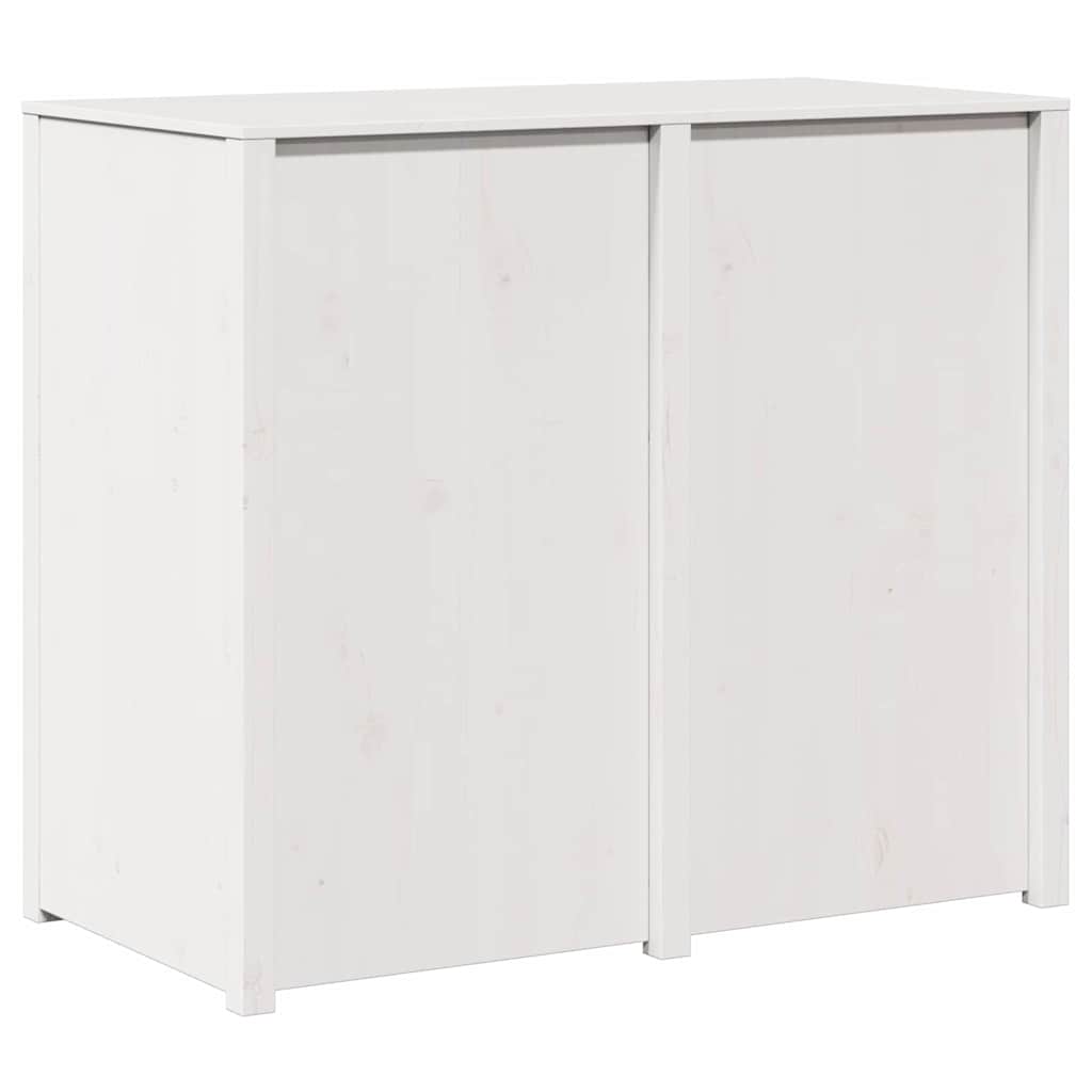 Armoire de cuisine Blanc 106 x 55 x 92 cm Bois de pin massif