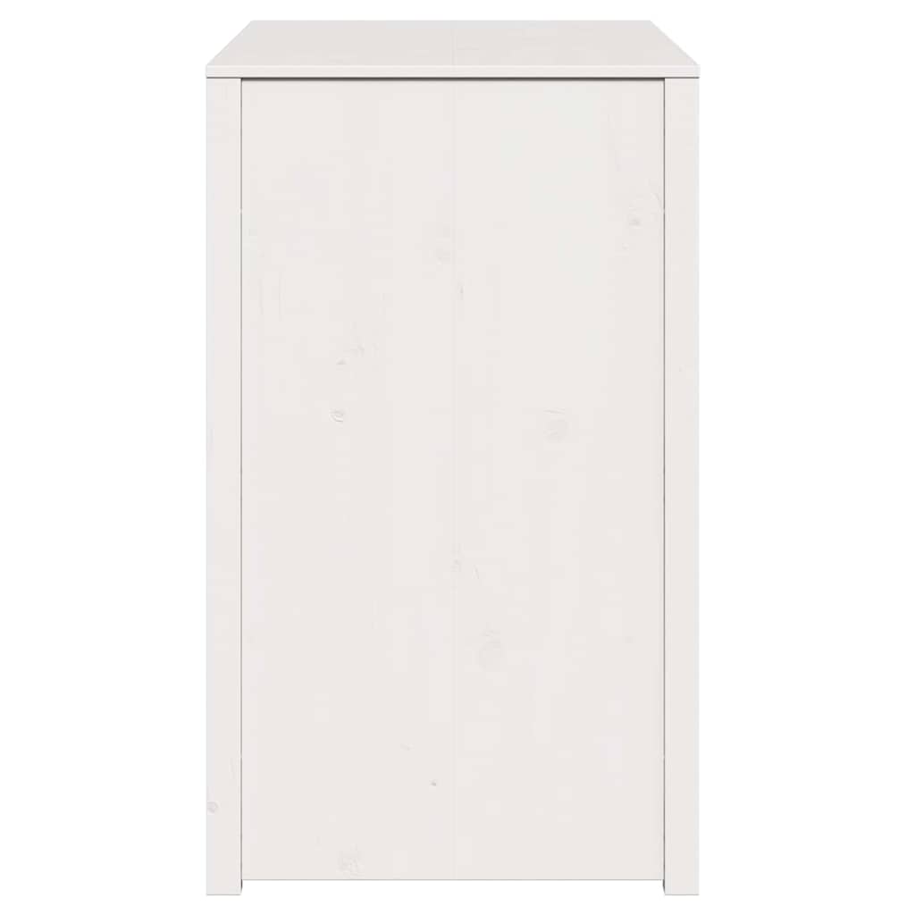 Armoire de cuisine Blanc 106 x 55 x 92 cm Bois de pin massif