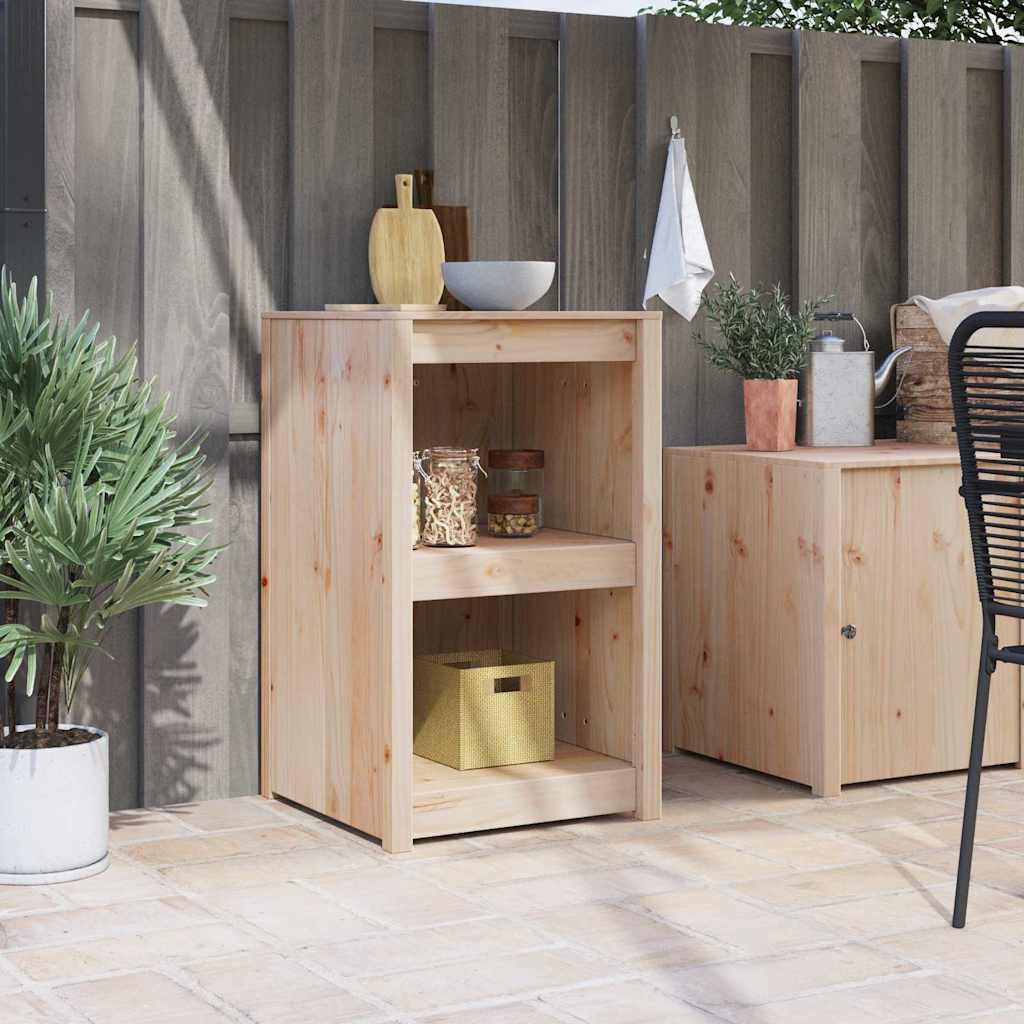 Armoire de cuisine Marron 55 x 55 x 92 cm Bois de pin massif