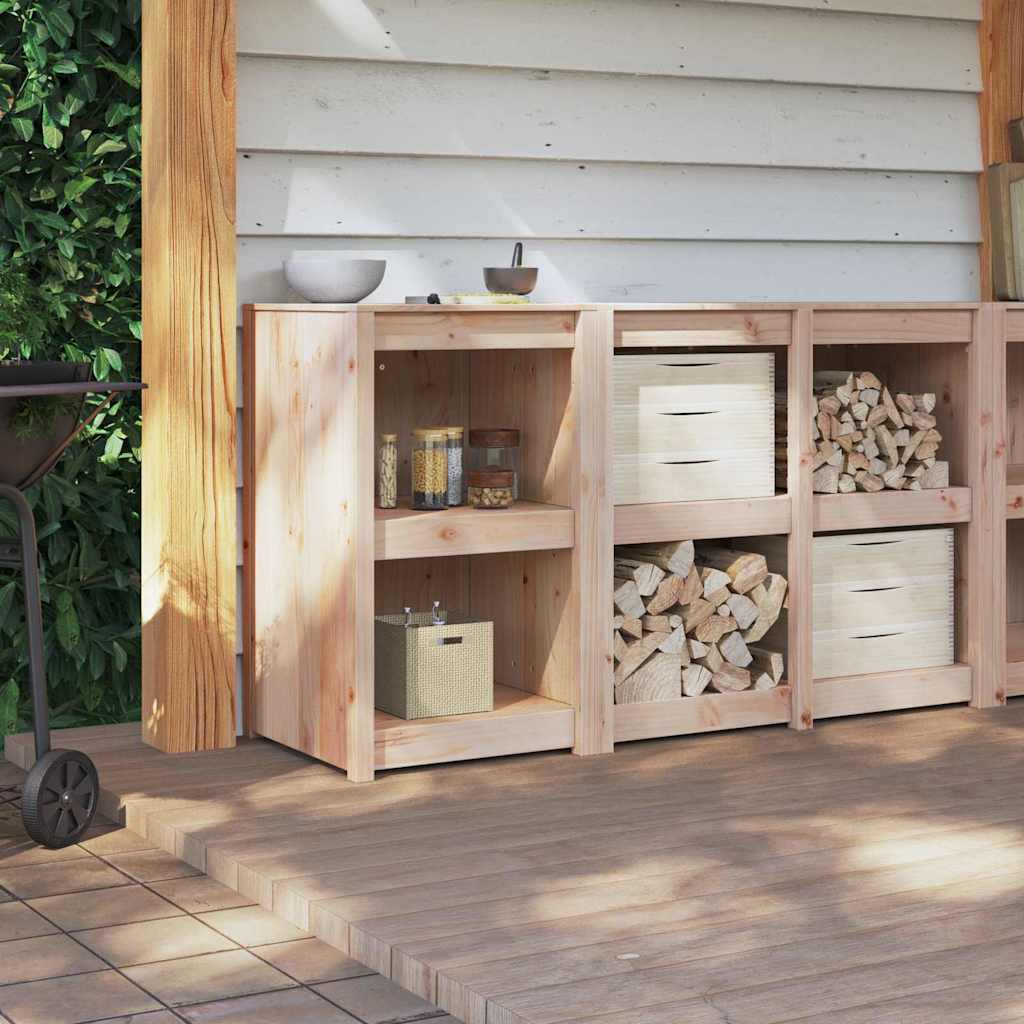 Armoire de cuisine Marron 55 x 55 x 92 cm Bois de pin massif