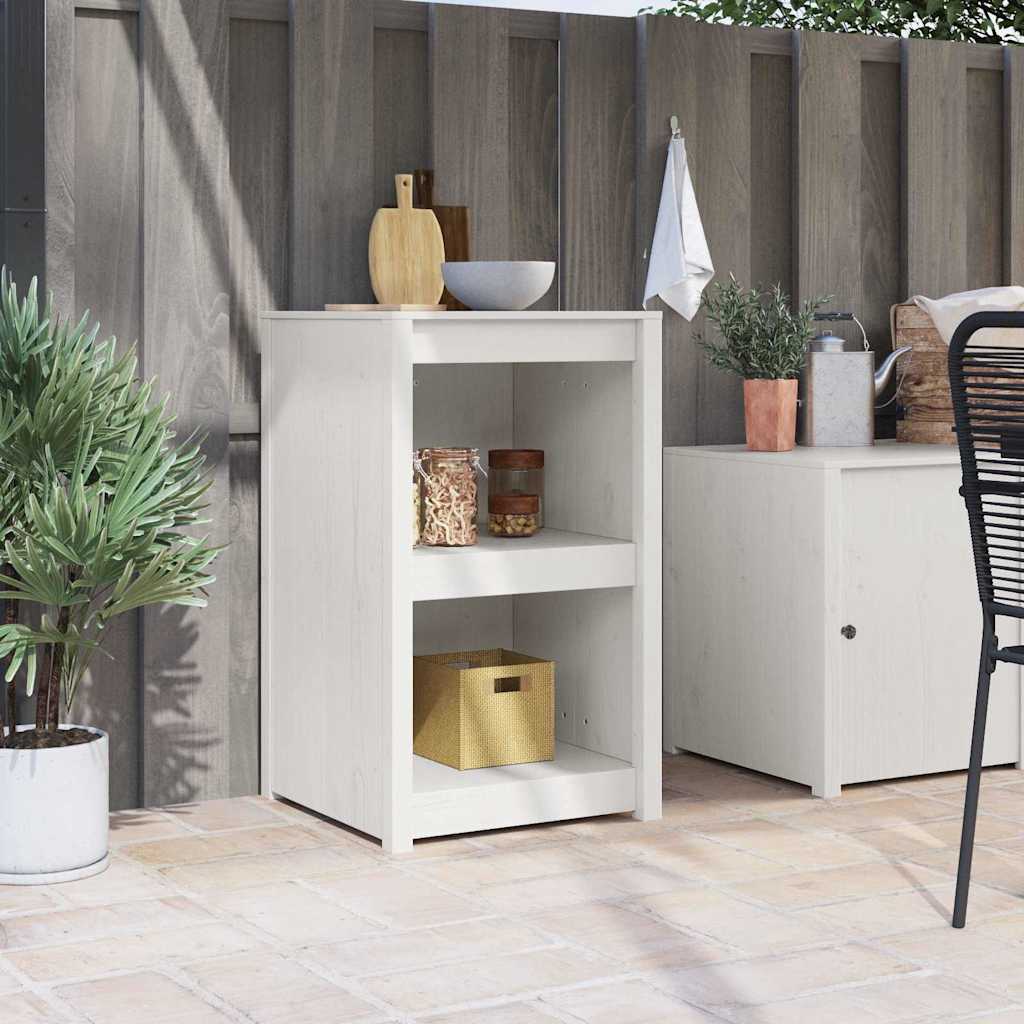 Armoire de cuisine Blanc 55 x 55 x 92 cm Bois de pin massif