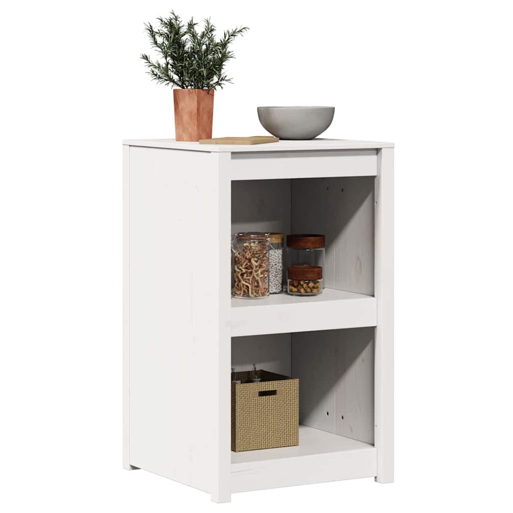 Armoire de cuisine Blanc 55 x 55 x 92 cm Bois de pin massif