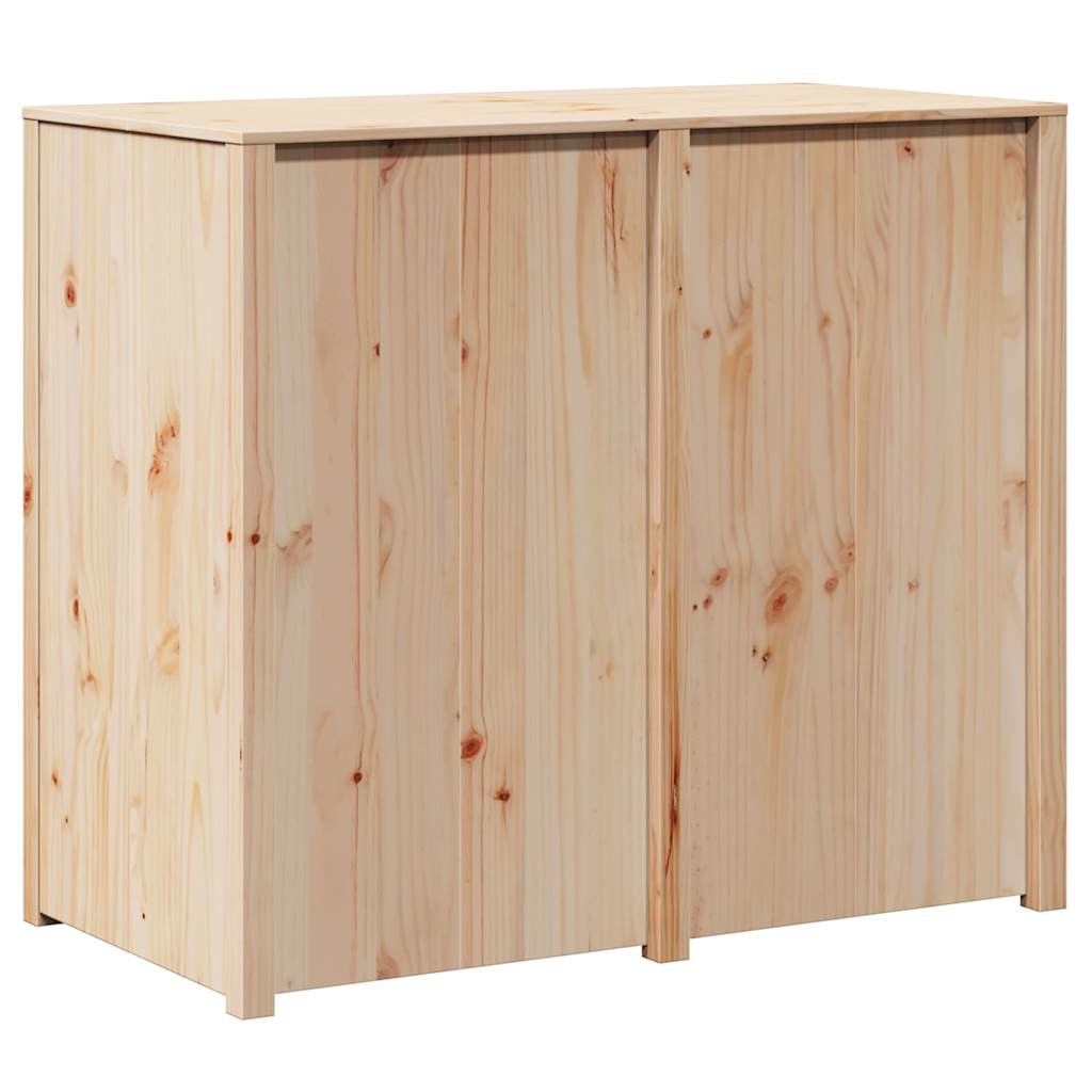 Armoire de cuisine Marron 106 x 55 x 92 cm Bois de pin massif