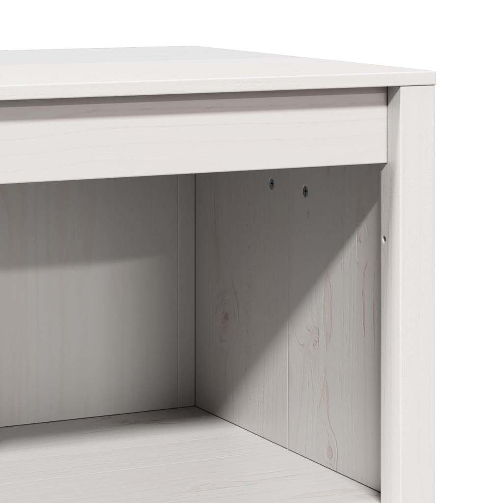 Armoire de cuisine avec étagère Blanc chaud 106 x 55 x 92 cm