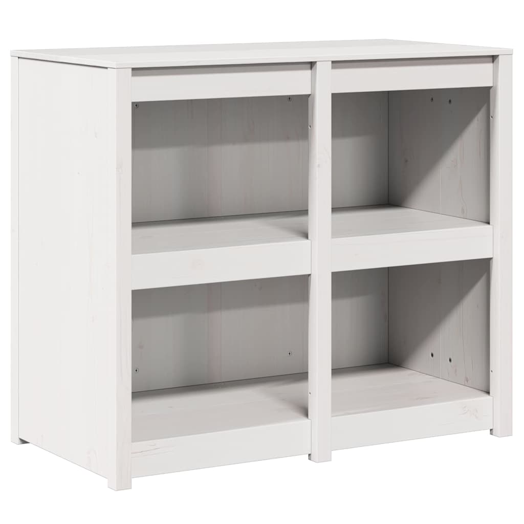 Armoire de cuisine avec étagère Blanc chaud 106 x 55 x 92 cm