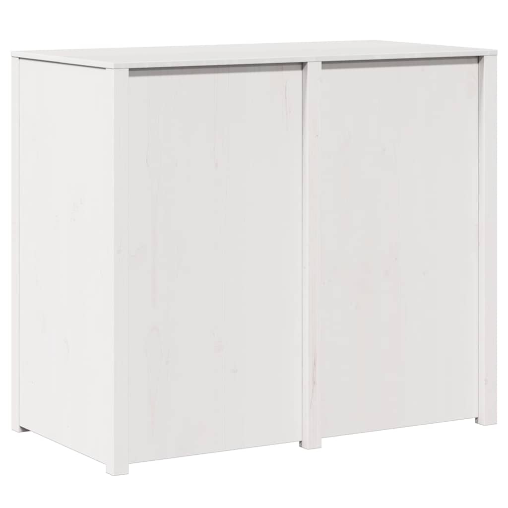 Armoire de cuisine avec étagère Blanc chaud 106 x 55 x 92 cm