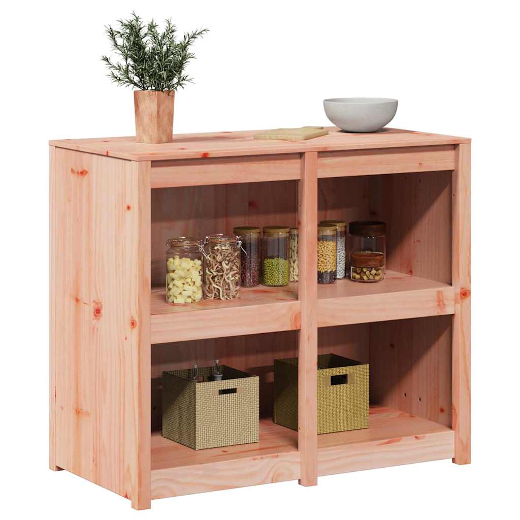 Armoire de cuisine Marron 106 x 55 x 92 cm douglas massif