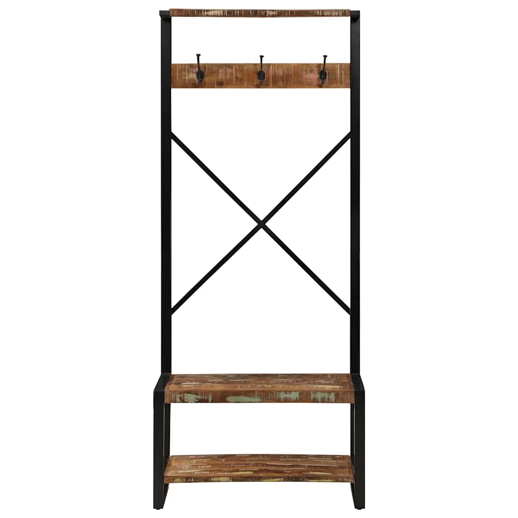 Porte-vêtements multicolore 80x40x190 cm