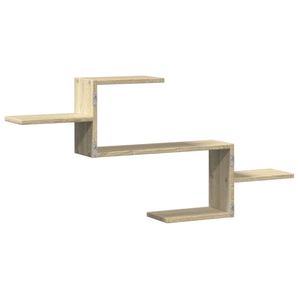 Étagère murale chêne sonoma 104x15x49 cm bois d'ingénierie