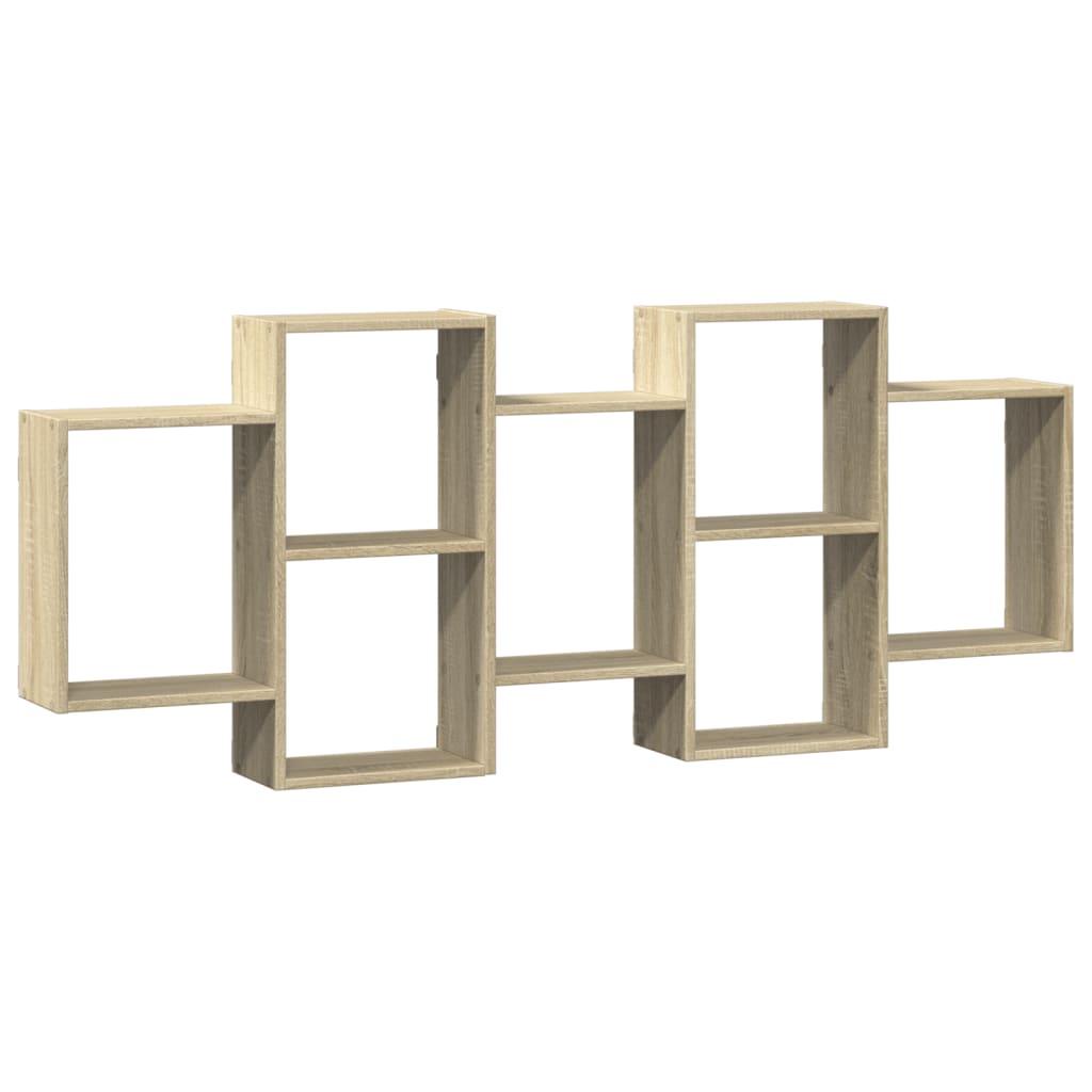 Étagère murale chêne sonoma 159x18x65 cm bois d'ingénierie