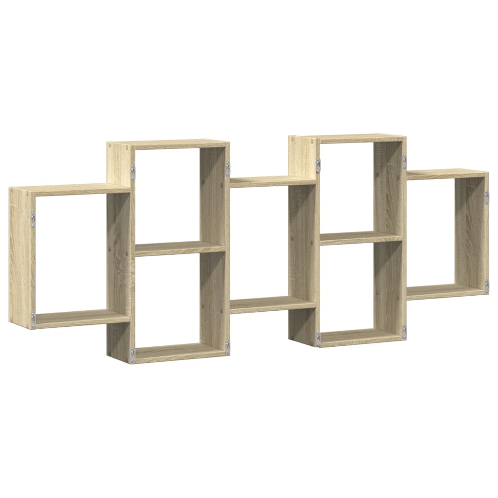Étagère murale chêne sonoma 159x18x65 cm bois d'ingénierie
