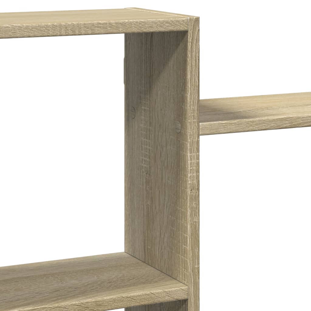 Étagère murale chêne sonoma 159x18x65 cm bois d'ingénierie
