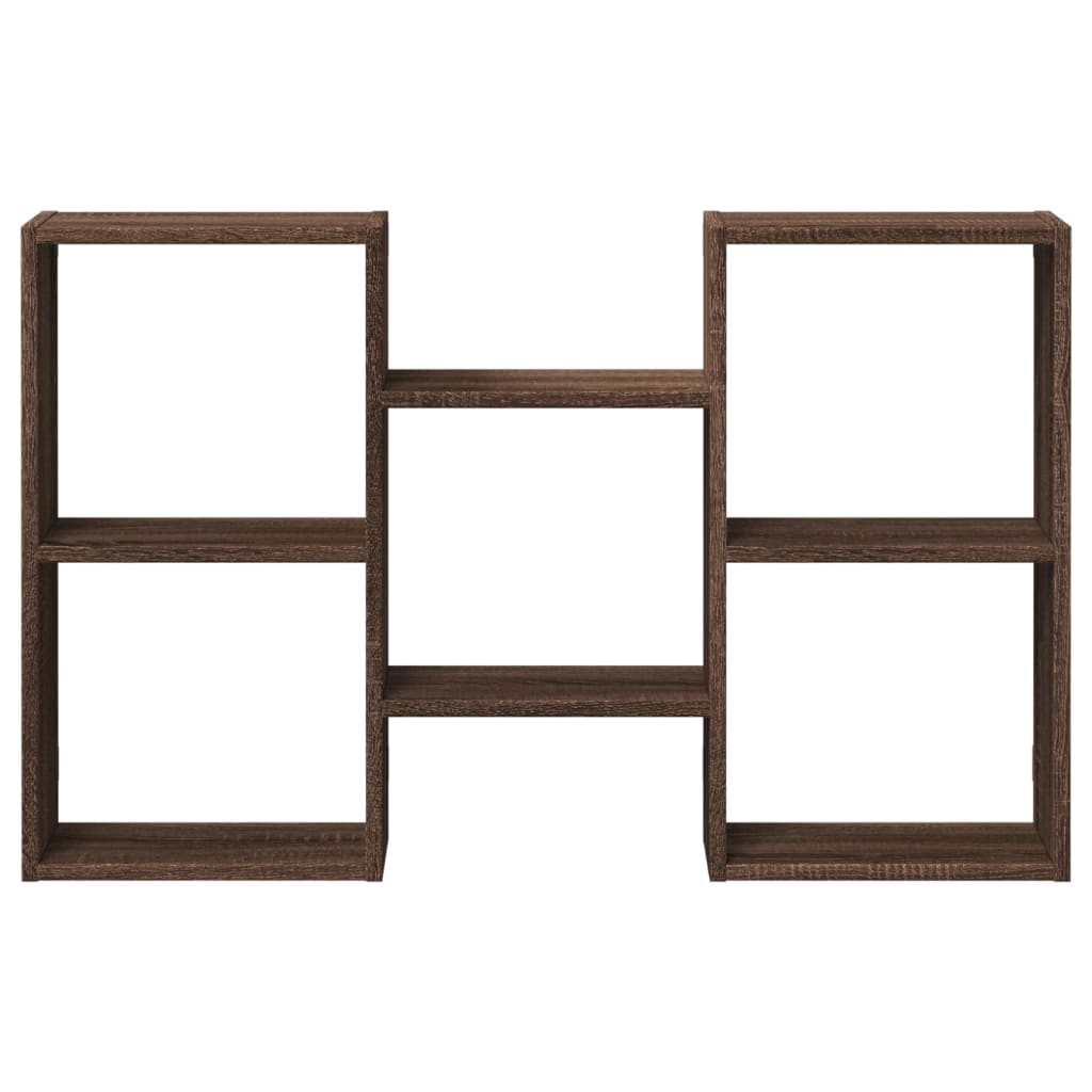 Étagère murale chêne marron 96x18x60 cm bois d'ingénierie