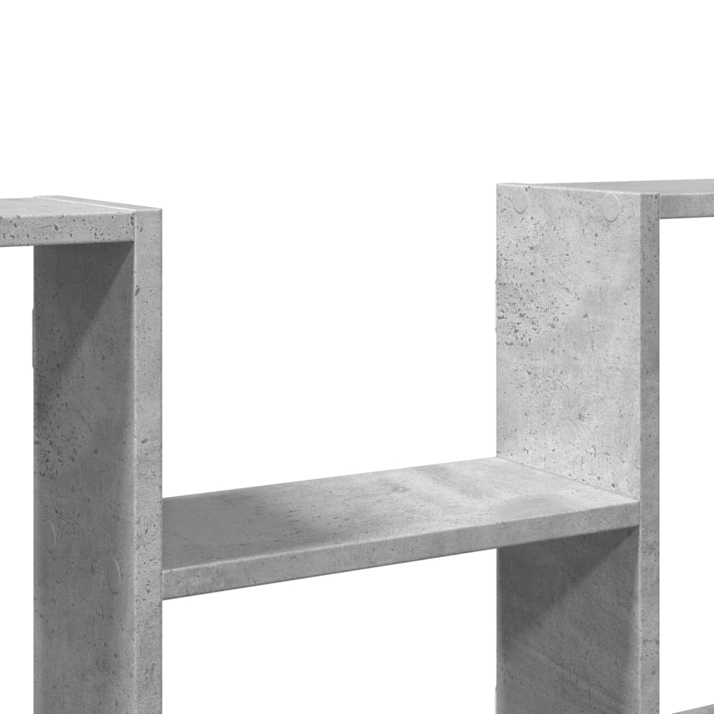 Étagère murale gris béton 99x15x60 cm bois d'ingénierie