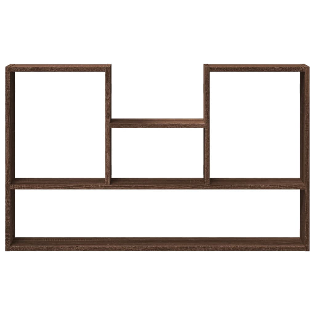 Étagère murale chêne marron 99x15x60 cm bois d'ingénierie