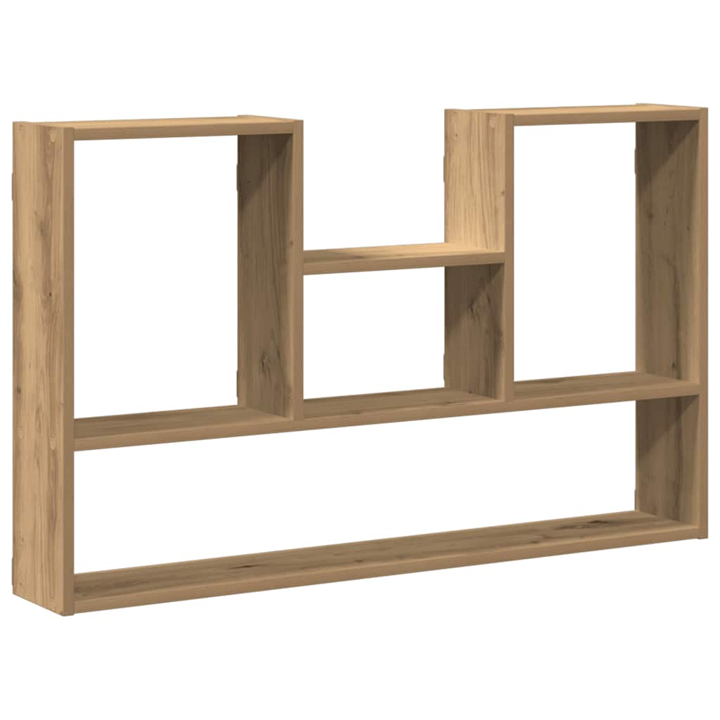 Étagère murale chêne artisanal 99x15x60 cm bois d'ingénierie