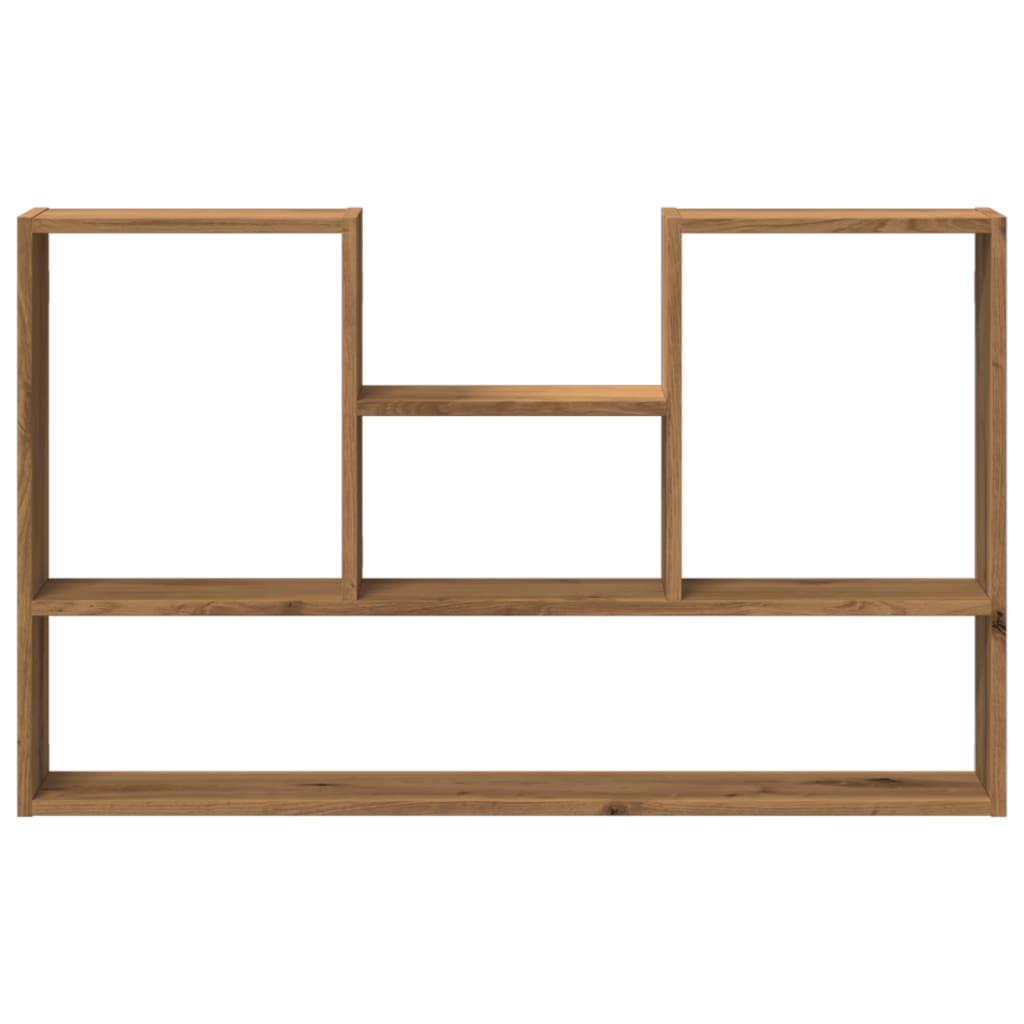 Étagère murale chêne artisanal 99x15x60 cm bois d'ingénierie
