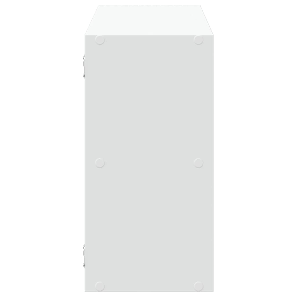 Étagère murale blanc 100x25x50 cm bois d'ingénierie