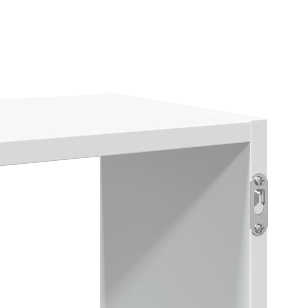 Étagère murale blanc 100x25x50 cm bois d'ingénierie