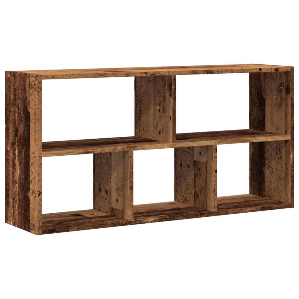 Étagère murale vieux bois 100x25x50 cm bois d'ingénierie