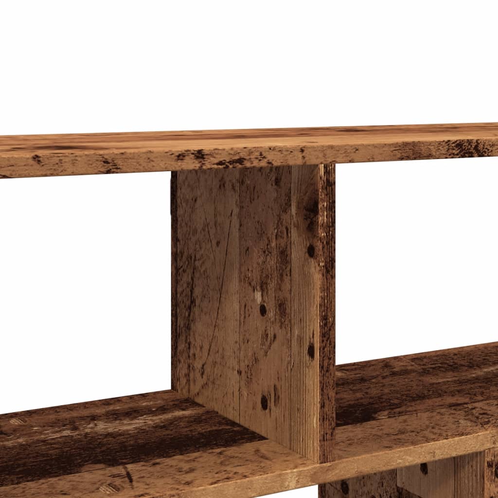 Étagère murale vieux bois 100x25x50 cm bois d'ingénierie