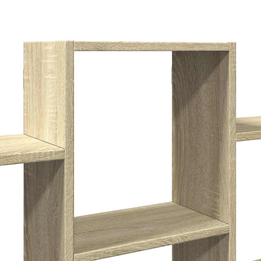 Étagère murale chêne sonoma 159x18x66 cm bois d'ingénierie