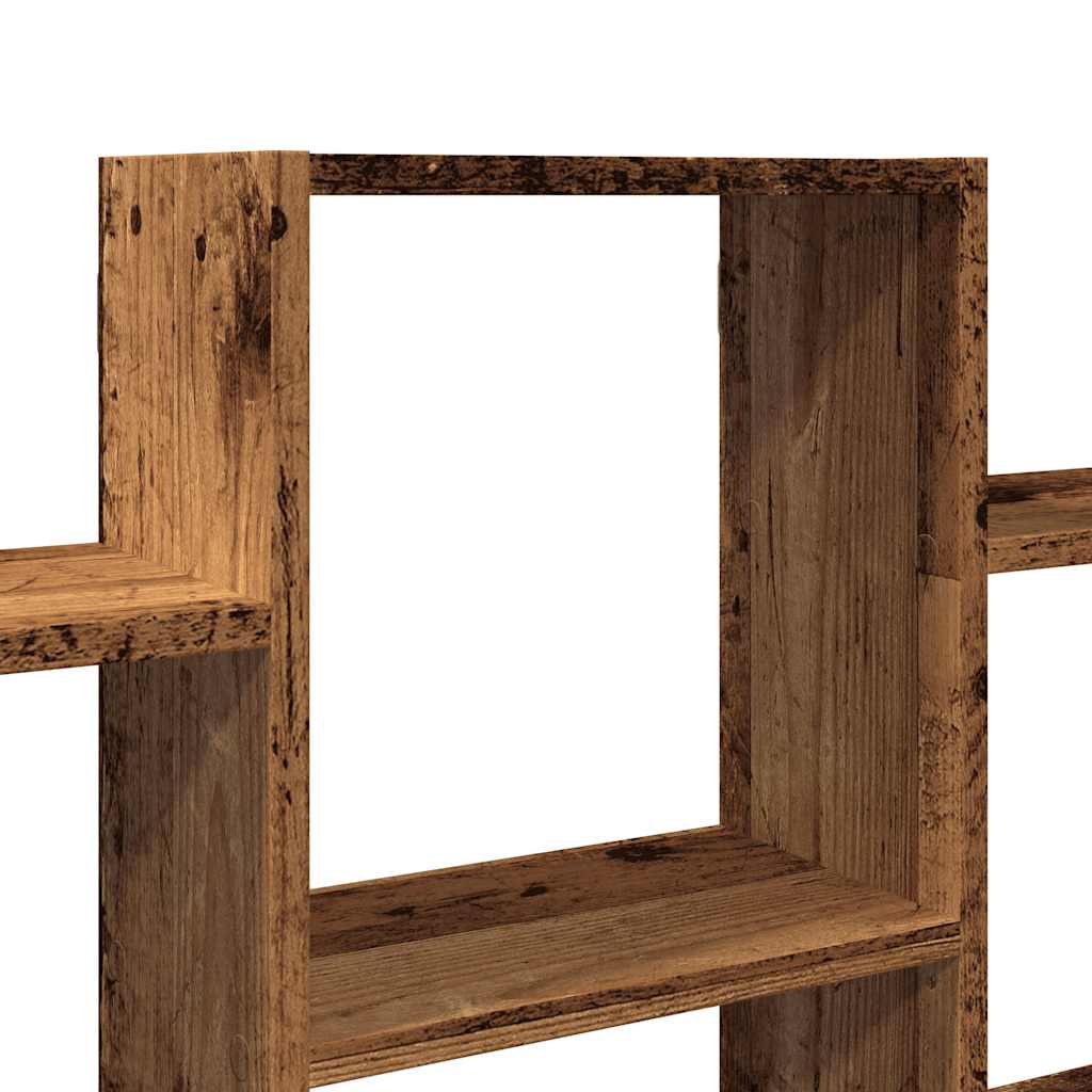 Étagère murale vieux bois 159x18x66 cm bois d'ingénierie