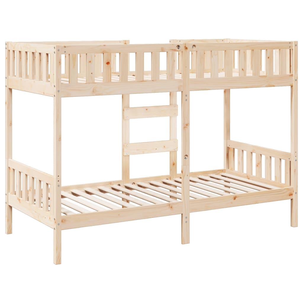 Lit superposé 75x190 cm Bois de pin massif