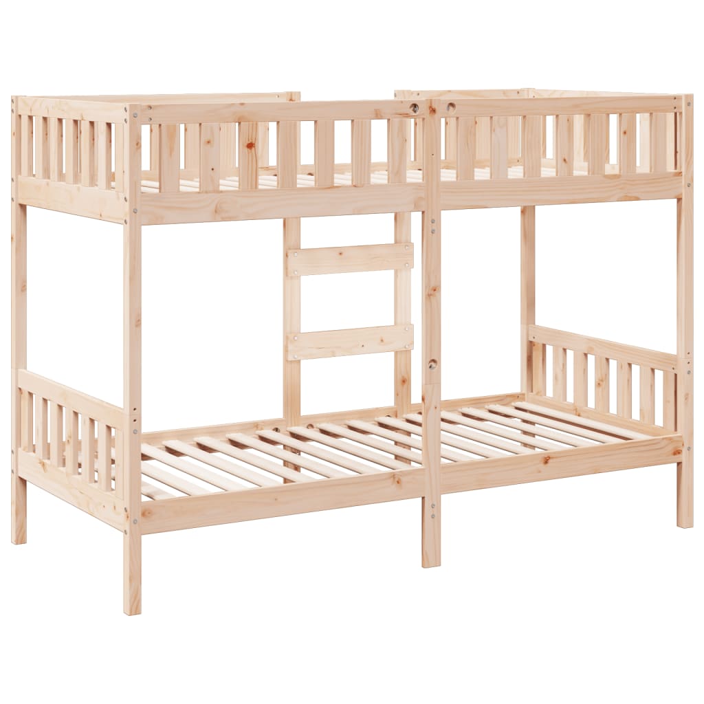 Lit superposé 75x190 cm Bois de pin massif