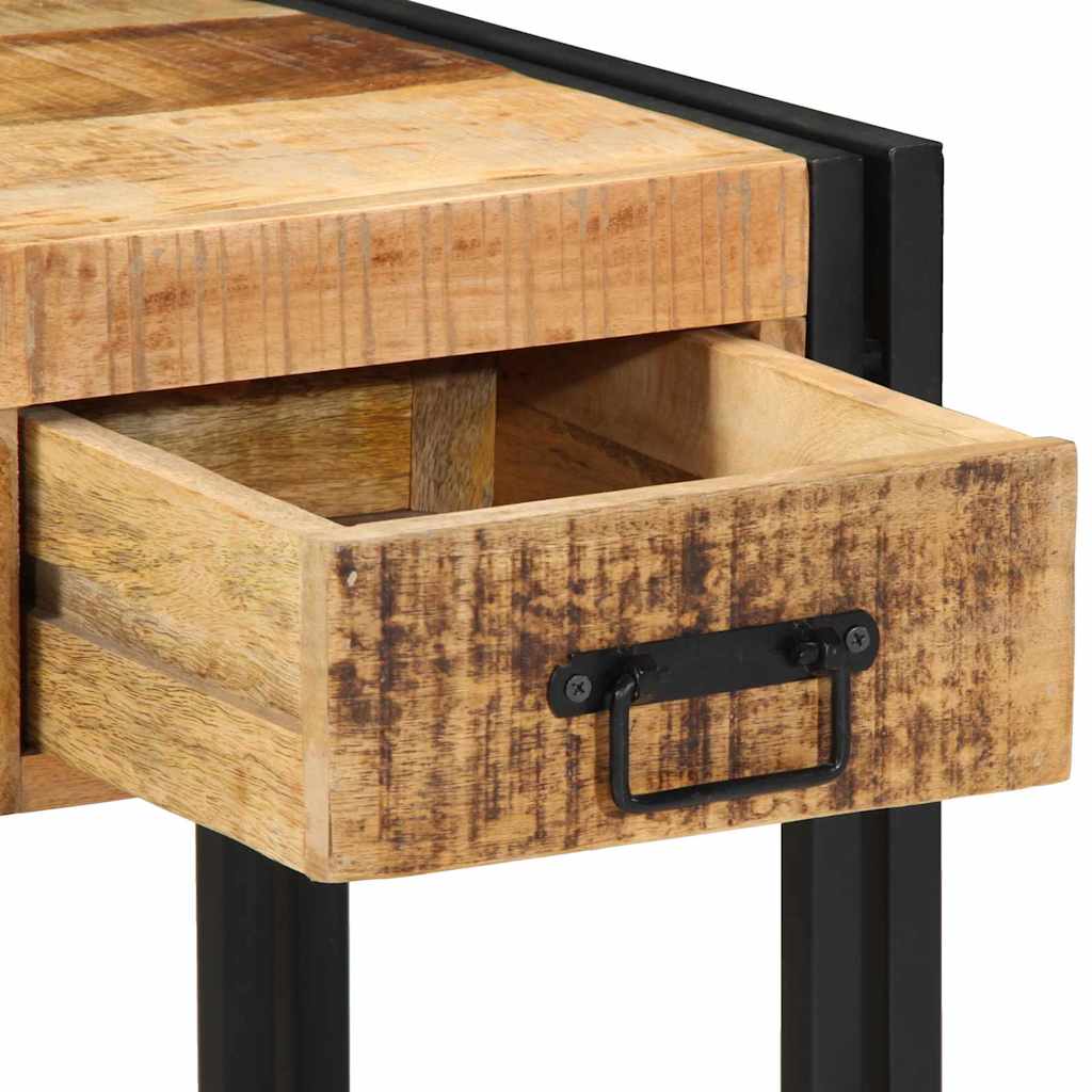 Table d'appoint Marron 40 x 40 x 50 cm bois de manguier massif