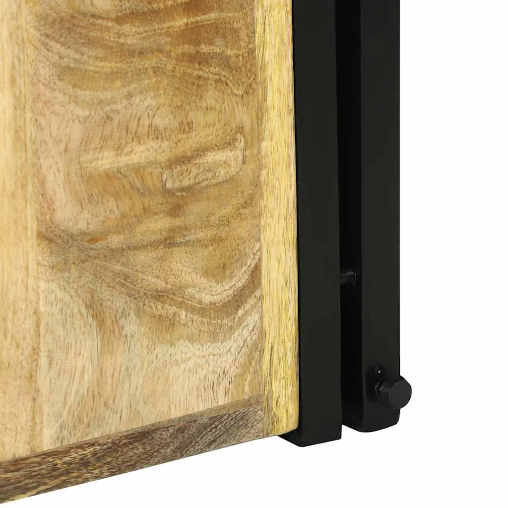 Étagère à vin Marron 34.5 x 35 x 39 cm Bois de manguier massif