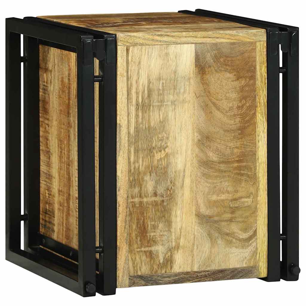 Étagère à vin Marron 34.5 x 35 x 39 cm Bois de manguier massif