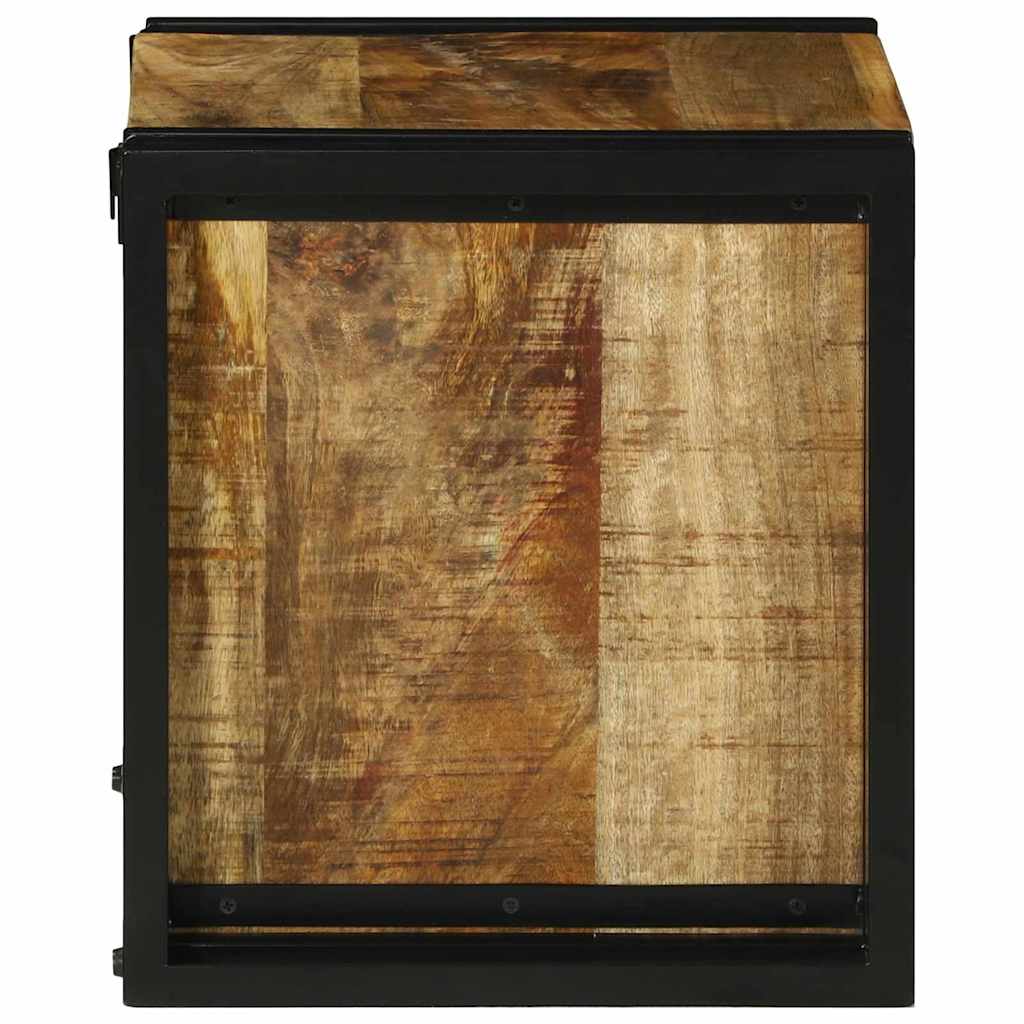 Étagère à vin Marron 34.5 x 35 x 39 cm Bois de manguier massif
