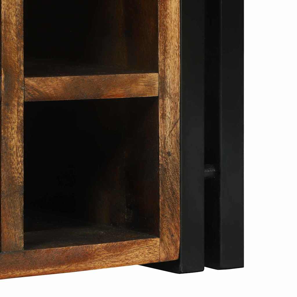 Étagère à vin 34.5 x 35 x 39 cm Bois massif de récupération
