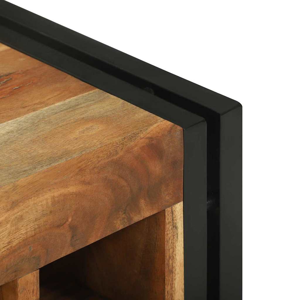 Étagère à vin Marron 34.5 x 35 x 39 cm Bois d'acacia massif